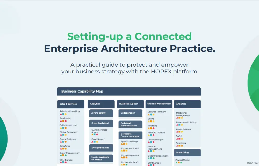 Practical Guide Setting-up a Connected Enterprise Architecture Practice