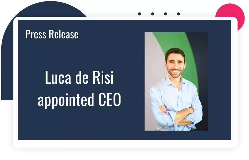 Press release Luca de Risi appointed CEO