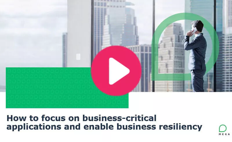 How to focus on business-critical applications and enable business resiliency